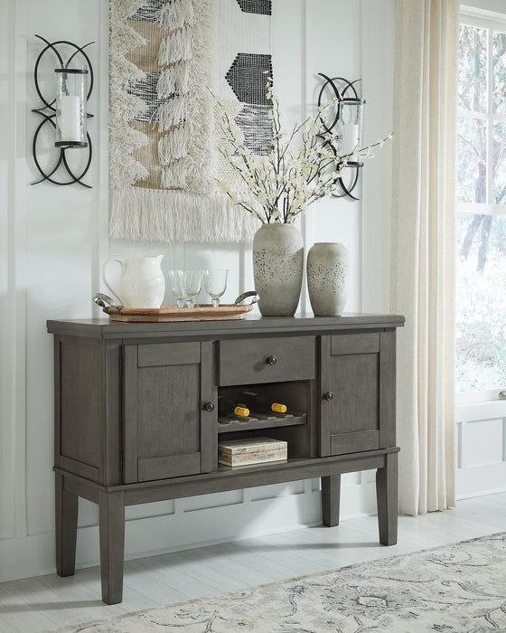 Hallanden Dining Room Set - Furniture Bros & Mattress (Bolingbrook, IL)