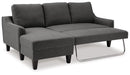 Jarreau Sofa Chaise Sleeper - Furniture Bros & Mattress (Bolingbrook, IL)