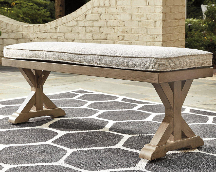 Beachcroft Outdoor Dining Set - Furniture Bros & Mattress (Bolingbrook, IL)