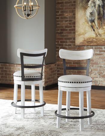 Valebeck Counter Height Bar Stool - Furniture Bros & Mattress (Bolingbrook, IL)