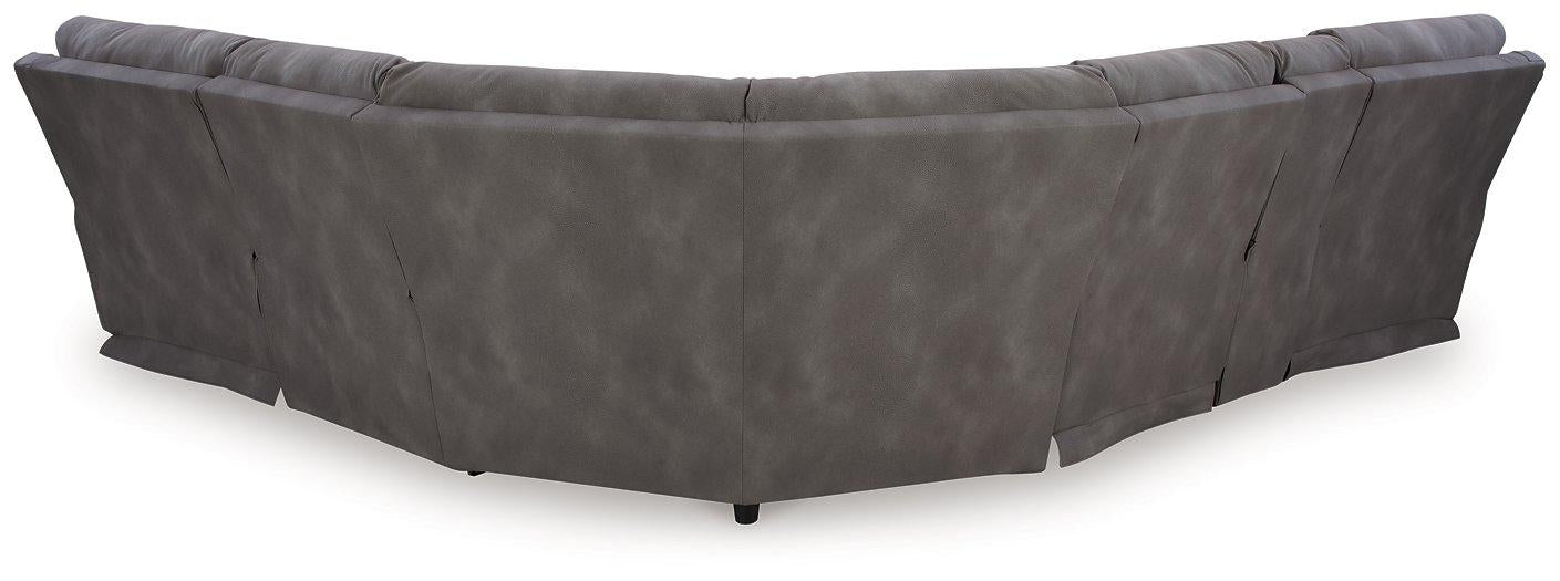 Next-Gen DuraPella Power Reclining Sectional - Furniture Bros & Mattress (Bolingbrook, IL)