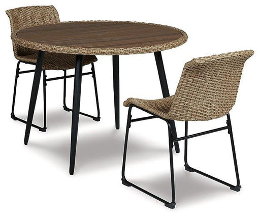 Amaris Outdoor Dining Set - Furniture Bros & Mattress (Bolingbrook, IL)
