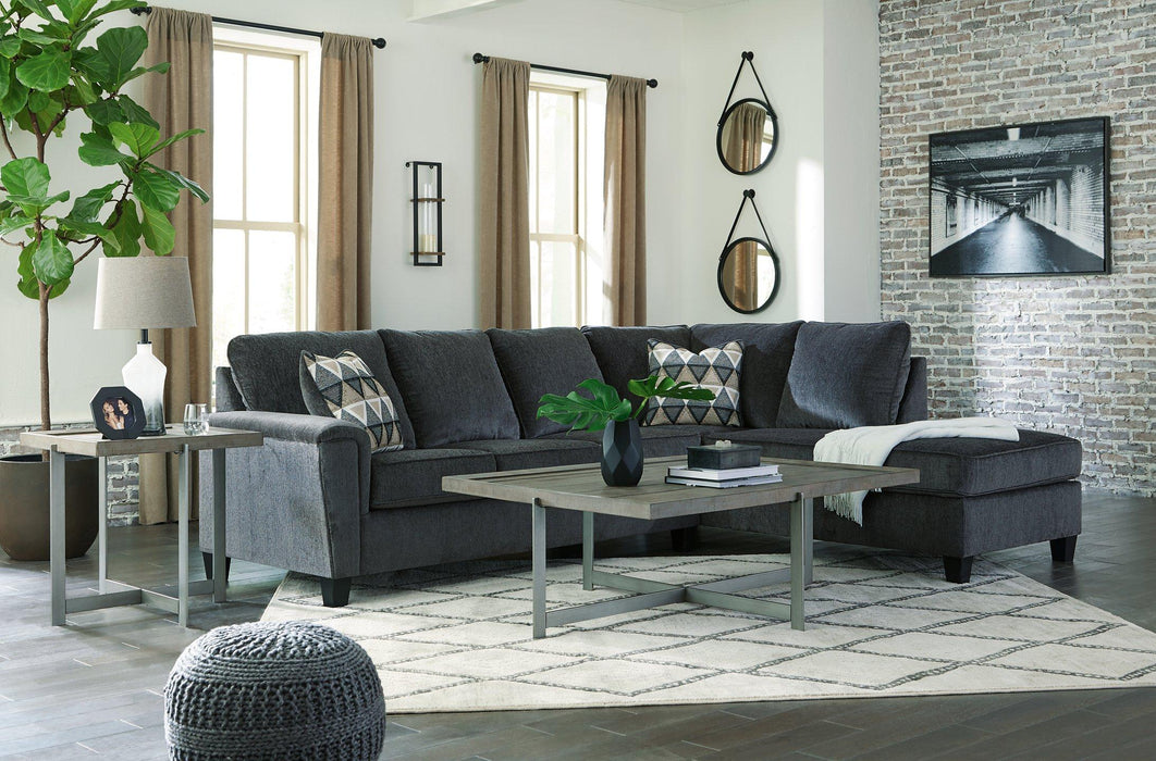 Abinger 2-Piece Sectional with Chaise - Furniture Bros & Mattress (Bolingbrook, IL)
