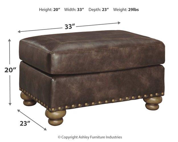Nicorvo Ottoman - Furniture Bros & Mattress (Bolingbrook, IL)