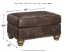 Nicorvo Ottoman - Furniture Bros & Mattress (Bolingbrook, IL)
