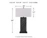 Bartlen Lamp Set - Furniture Bros & Mattress (Bolingbrook, IL)