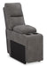 Next-Gen DuraPella Power Reclining Sectional Loveseat with Console - Furniture Bros & Mattress (Bolingbrook, IL)