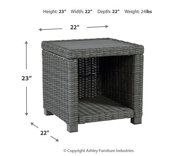 Elite Park Outdoor Occasional Table Set - Furniture Bros & Mattress (Bolingbrook, IL)