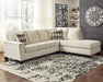 Abinger 2-Piece Sectional with Chaise - Furniture Bros & Mattress (Bolingbrook, IL)