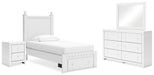 Mollviney Bedroom Set - Furniture Bros & Mattress (Bolingbrook, IL)