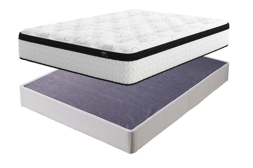 Chime 12 Inch Hybrid Mattress Package - Furniture Bros & Mattress (Bolingbrook, IL)