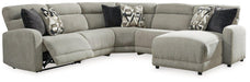 Colleyville Power Reclining Sectional with Chaise - Furniture Bros & Mattress (Bolingbrook, IL)