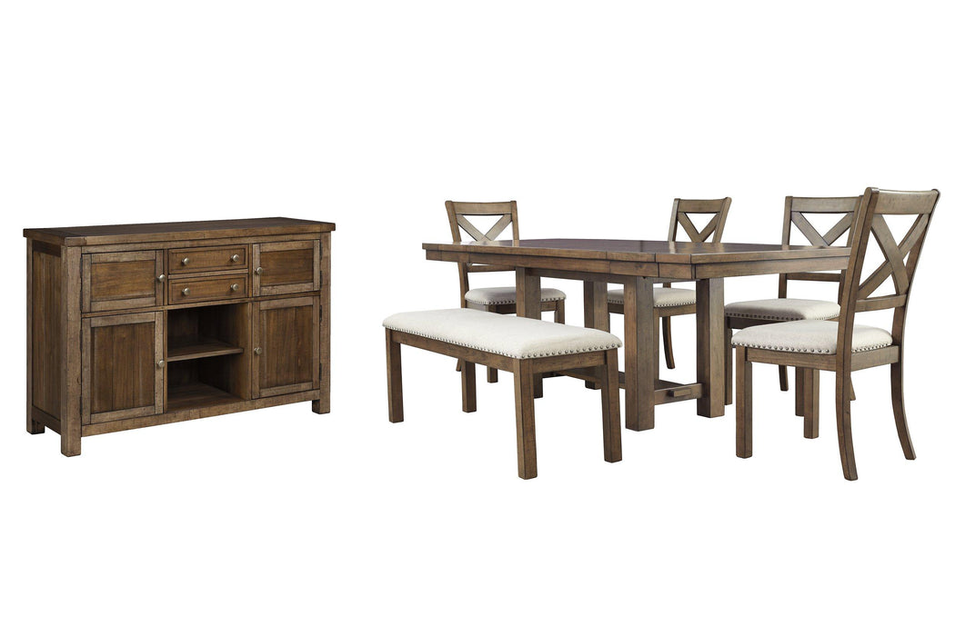 Moriville Dining Room Set - Furniture Bros & Mattress (Bolingbrook, IL)