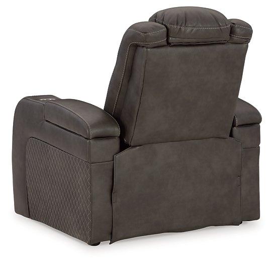 Fyne-Dyme Power Recliner - Furniture Bros & Mattress (Bolingbrook, IL)