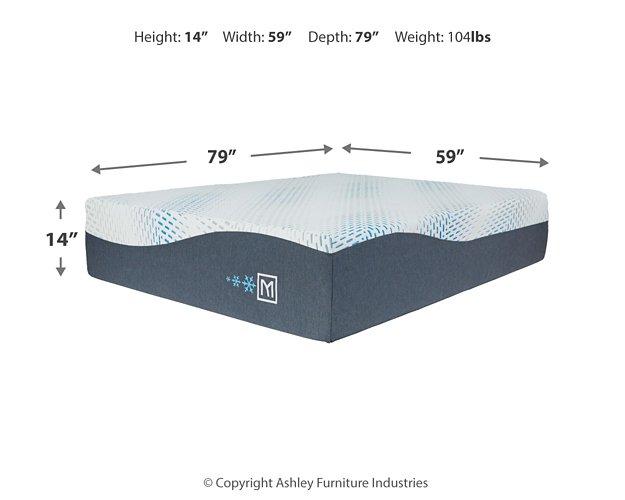 Millennium Cushion Firm Gel Memory Foam Hybrid Mattress - Furniture Bros & Mattress (Bolingbrook, IL)