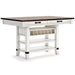 Valebeck Counter Height Dining Table - Furniture Bros & Mattress (Bolingbrook, IL)