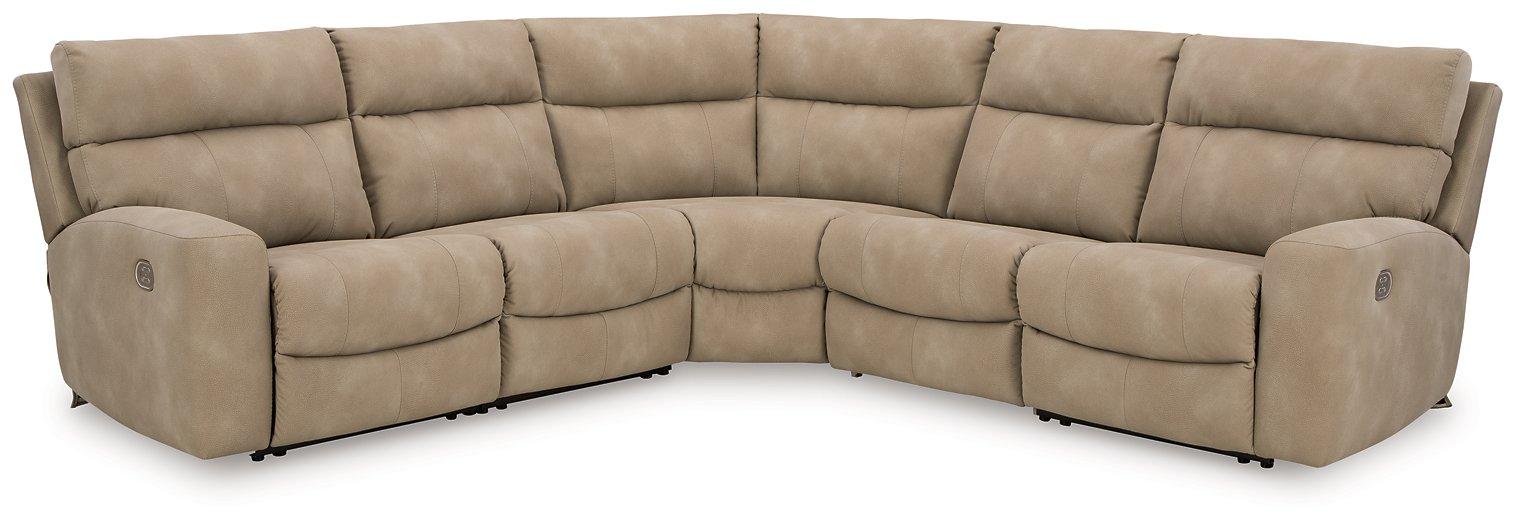 Next-Gen DuraPella Power Reclining Sectional - Furniture Bros & Mattress (Bolingbrook, IL)