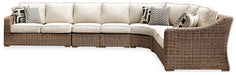 Beachcroft Outdoor Seating Set - Furniture Bros & Mattress (Bolingbrook, IL)