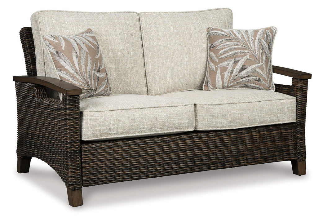 Paradise Trail Outdoor Seating Set - Furniture Bros & Mattress (Bolingbrook, IL)