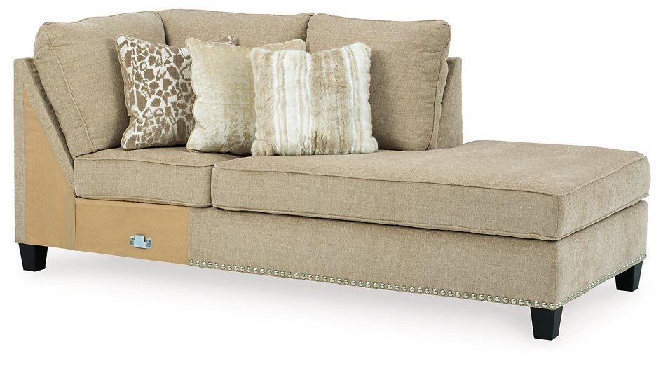 Dovemont 2-Piece Sectional with Chaise - Furniture Bros & Mattress (Bolingbrook, IL)