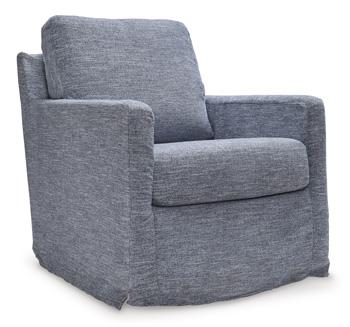 Nenana Next-Gen Nuvella Swivel Glider Accent Chair - Furniture Bros & Mattress (Bolingbrook, IL)