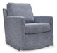 Nenana Next-Gen Nuvella Swivel Glider Accent Chair - Furniture Bros & Mattress (Bolingbrook, IL)