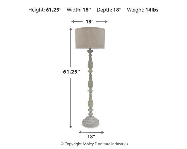 Bernadate Lamp Set - Furniture Bros & Mattress (Bolingbrook, IL)