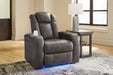 Fyne-Dyme Power Recliner - Furniture Bros & Mattress (Bolingbrook, IL)