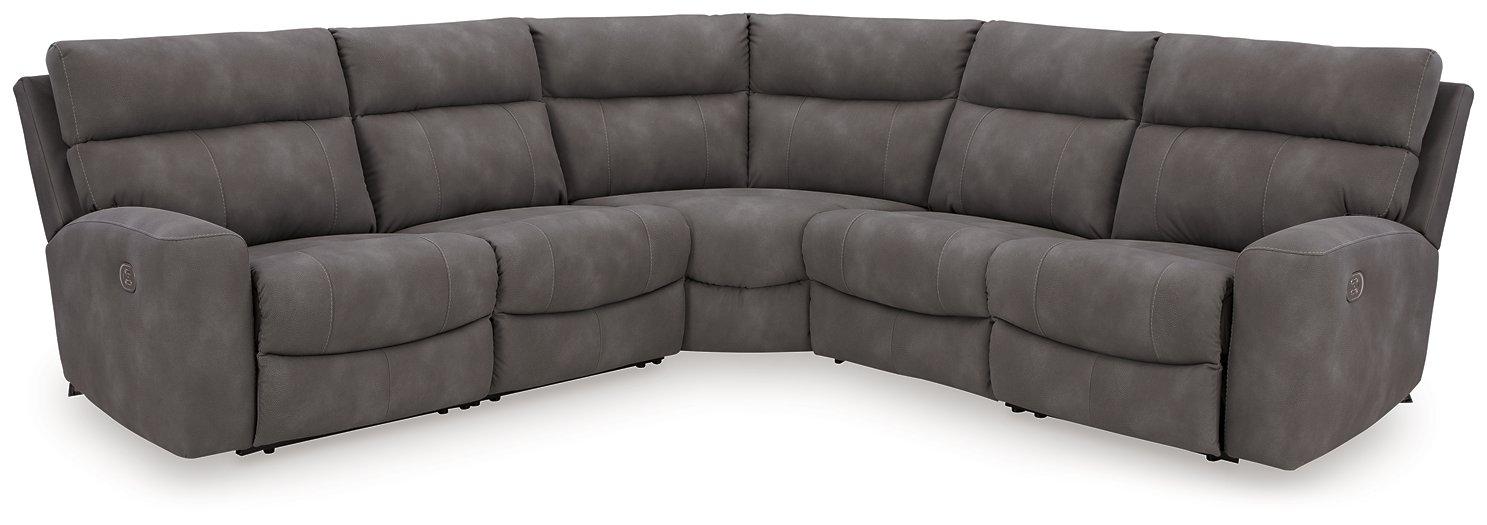 Next-Gen DuraPella Power Reclining Sectional - Furniture Bros & Mattress (Bolingbrook, IL)