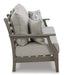 Visola Outdoor Sofa and Loveseat Set - Furniture Bros & Mattress (Bolingbrook, IL)