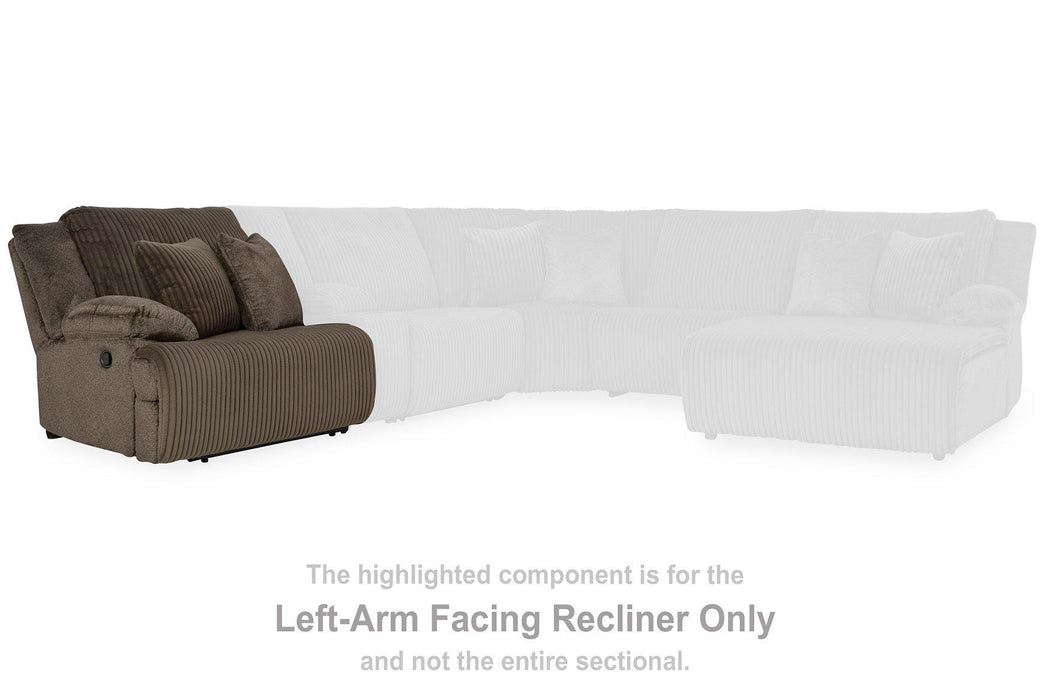 Top Tier Sectional Sofa Chaise - Furniture Bros & Mattress (Bolingbrook, IL)