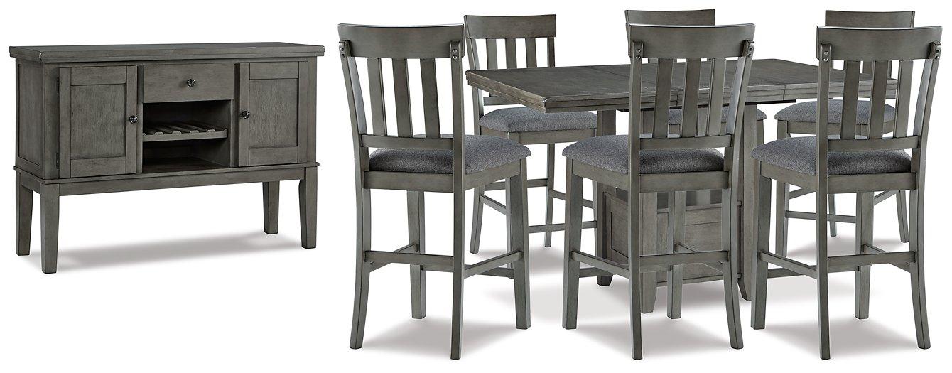 Hallanden Dining Room Set - Furniture Bros & Mattress (Bolingbrook, IL)