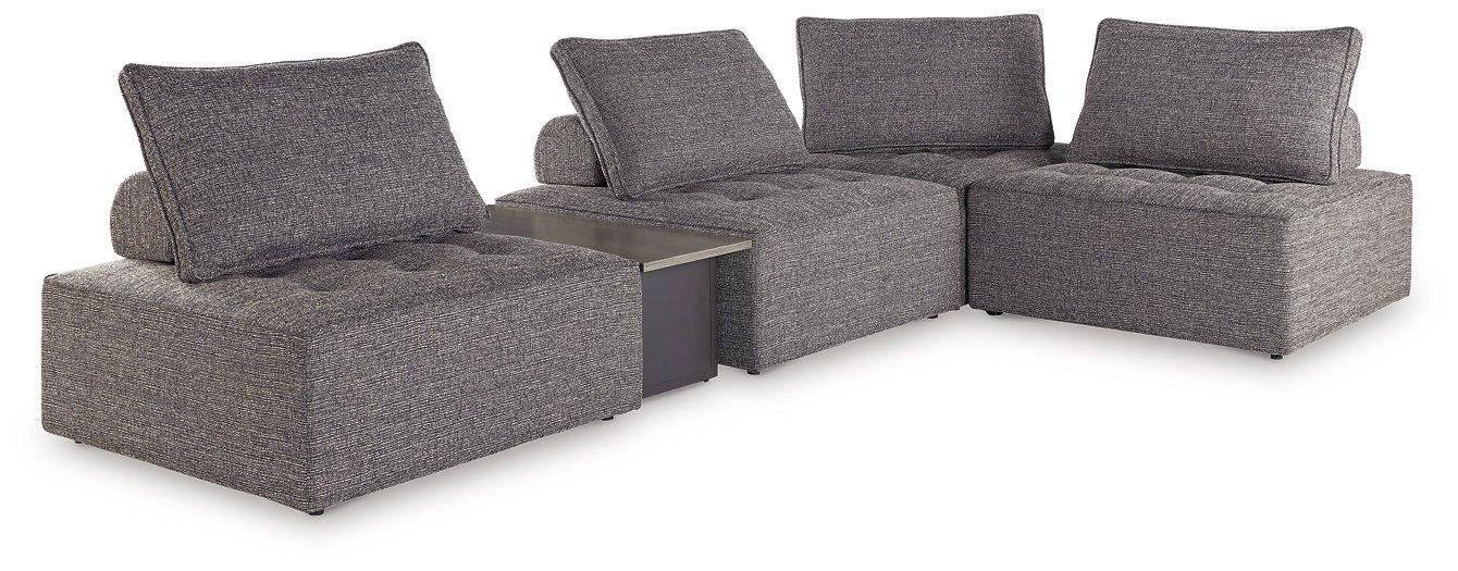Bree Zee Outdoor Sectional - Furniture Bros & Mattress (Bolingbrook, IL)