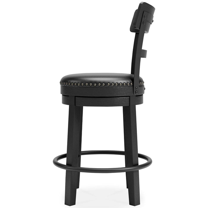 Valebeck Counter Height Bar Stool - Furniture Bros & Mattress (Bolingbrook, IL)
