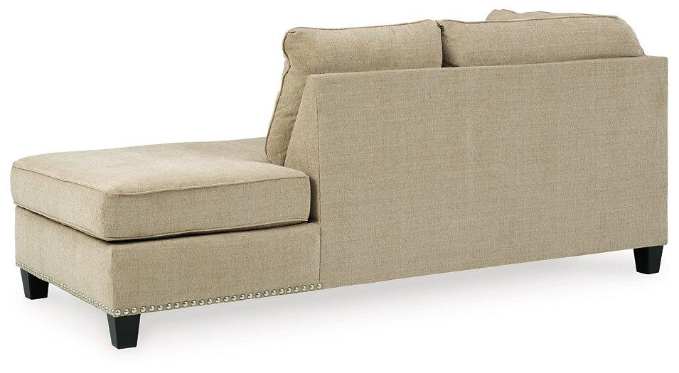 Dovemont 2-Piece Sectional with Chaise - Furniture Bros & Mattress (Bolingbrook, IL)