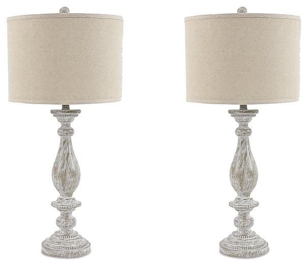 Bernadate Lamp Set - Furniture Bros & Mattress (Bolingbrook, IL)