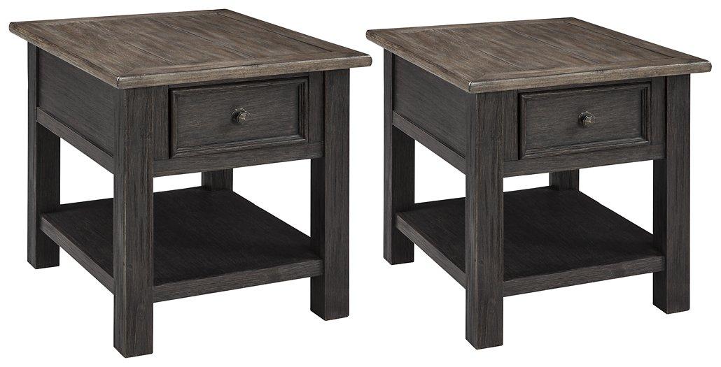 Tyler Creek End Table Set - Furniture Bros & Mattress (Bolingbrook, IL)