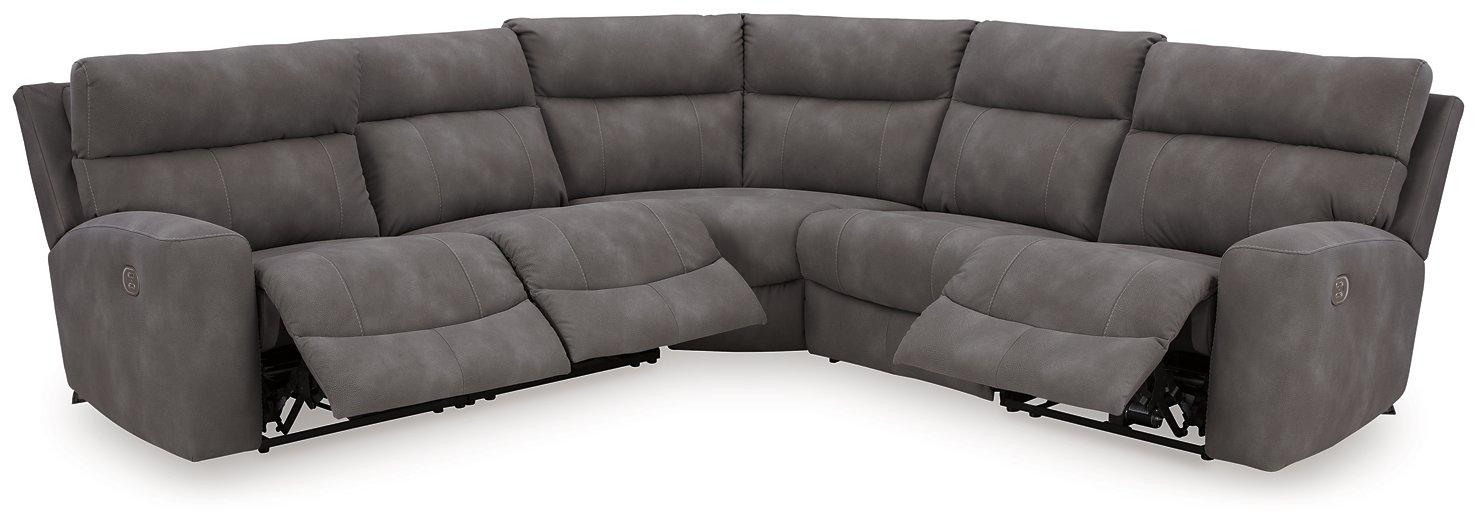 Next-Gen DuraPella Power Reclining Sectional - Furniture Bros & Mattress (Bolingbrook, IL)