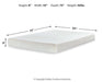 Chime 8 Inch Memory Foam Mattress in a Box - Furniture Bros & Mattress (Bolingbrook, IL)