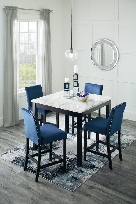 Cranderlyn Counter Height Dining Table and Bar Stools (Set of 5) - Furniture Bros & Mattress (Bolingbrook, IL)