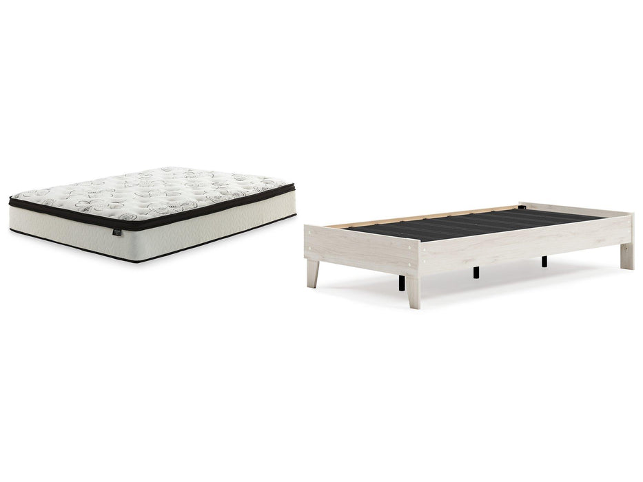 Socalle Bed and Mattress Set - Furniture Bros & Mattress (Bolingbrook, IL)