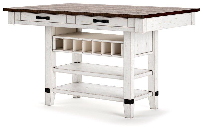 Valebeck Counter Height Dining Table - Furniture Bros & Mattress (Bolingbrook, IL)