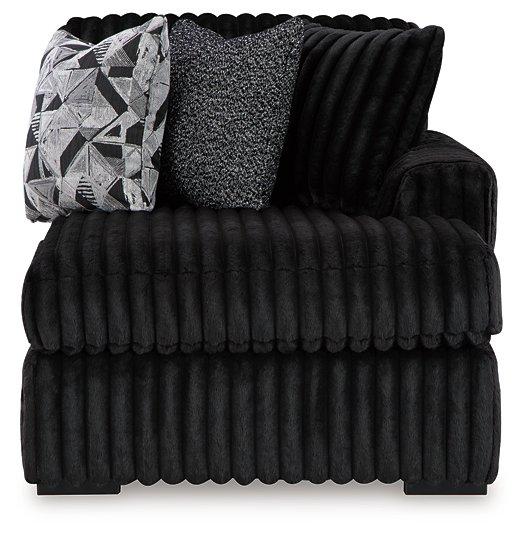 Midnight-Madness Super Chaise - Furniture Bros & Mattress (Bolingbrook, IL)
