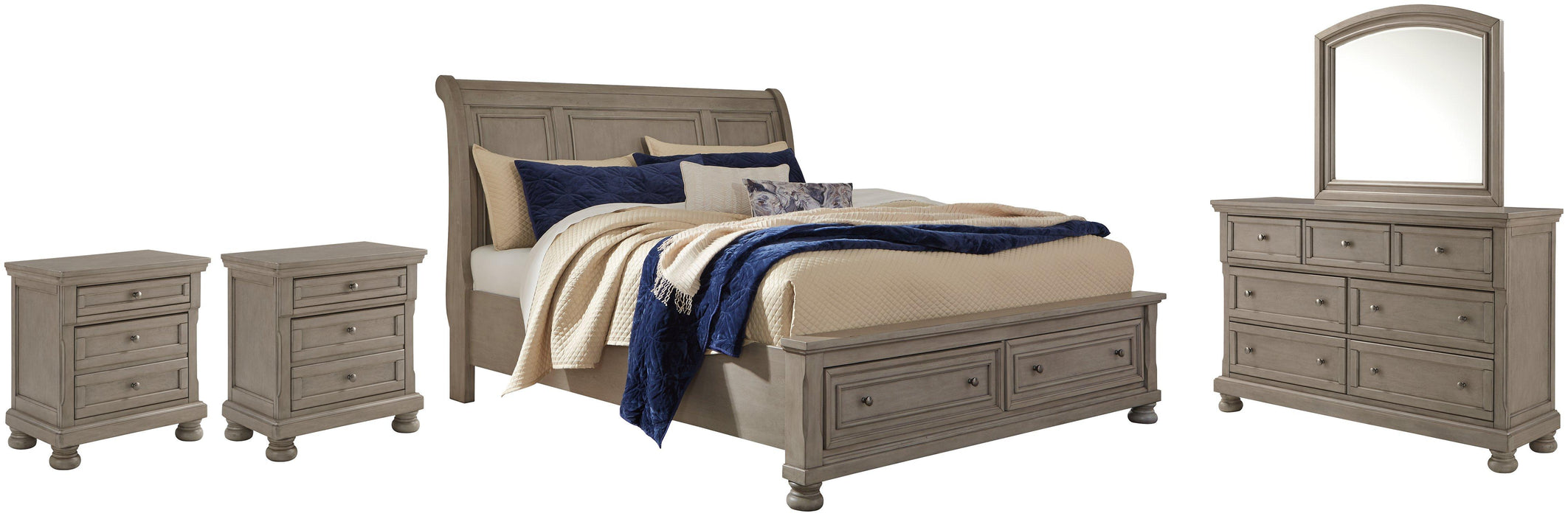 Lettner Bedroom Set - Furniture Bros & Mattress (Bolingbrook, IL)