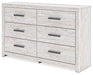 Cayboni Dresser and Mirror - Furniture Bros & Mattress (Bolingbrook, IL)