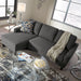 Jarreau Sofa Chaise Sleeper - Furniture Bros & Mattress (Bolingbrook, IL)