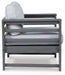 Amora Outdoor Lounge Chair with Cushion (Set of 2) - Furniture Bros & Mattress (Bolingbrook, IL)