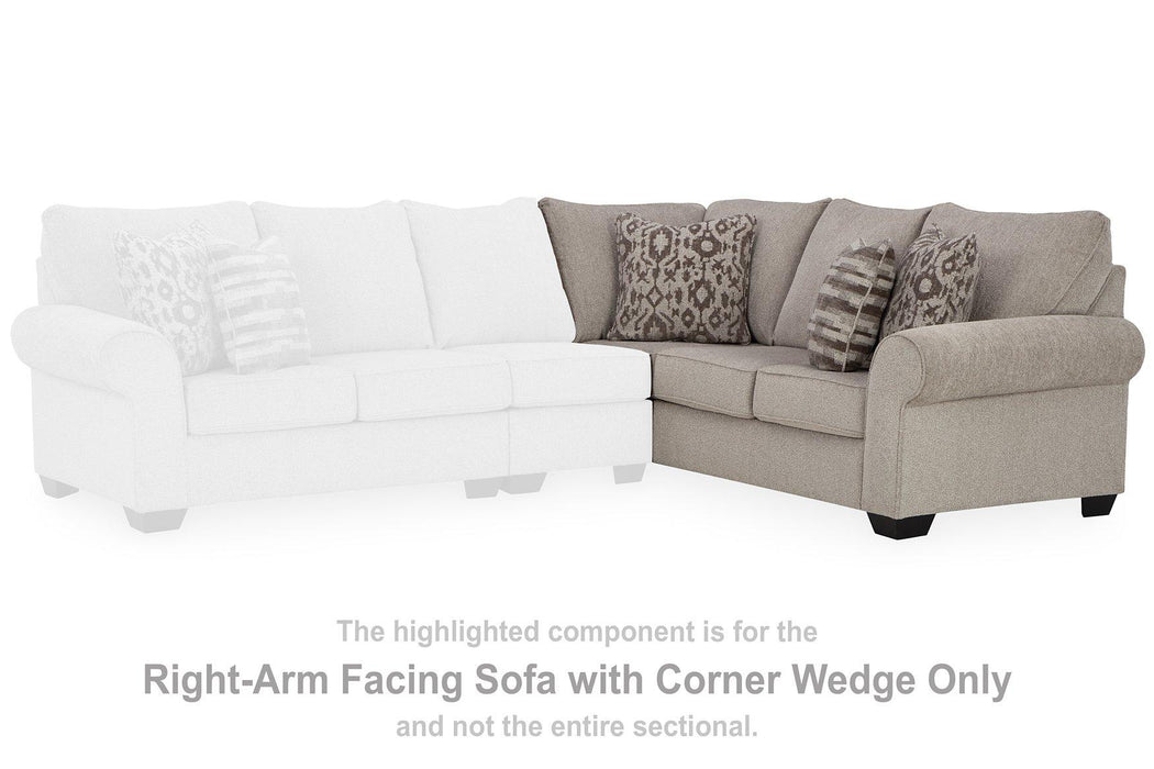 Claireah Sectional - Furniture Bros & Mattress (Bolingbrook, IL)