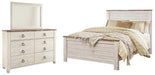 Willowton Bedroom Set - Furniture Bros & Mattress (Bolingbrook, IL)