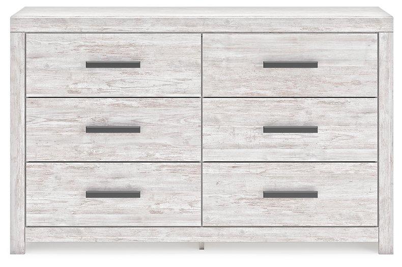 Cayboni Dresser and Mirror - Furniture Bros & Mattress (Bolingbrook, IL)
